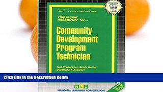 Pre Order Community Development Program Technician(Passbooks) (Career Examination Series) Jack