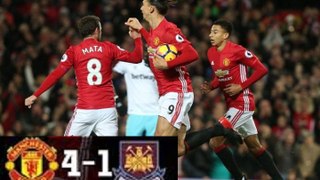 Manchester United vs West Ham 4-1 ⚽ All Goals and Extended Highlights ⚽ 30-11-2016 ⚽ [Share Football]
