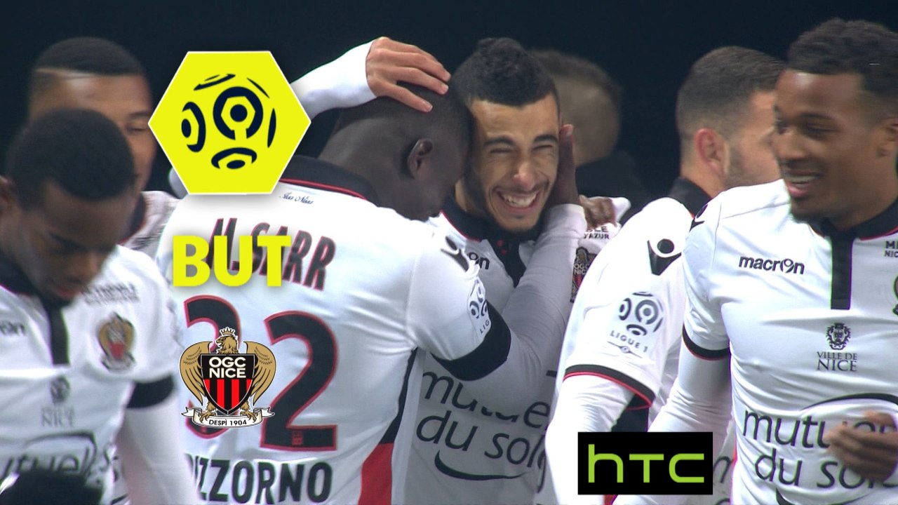 But Younes BELHANDA (5ème) / EA Guingamp - OGC Nice - (0-1) - (EAG-OGCN) / 2016-17