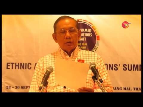 Speech Nai Htaw Mon in Chiang Mai