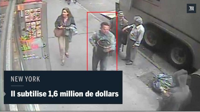 A New York, un trésor volé en pleine rue et en plein jour