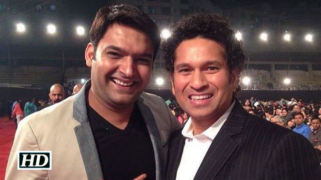 Kapil Sharma BLISSFUL HAPPINESS with Master Blaster Sachin Tendulkar