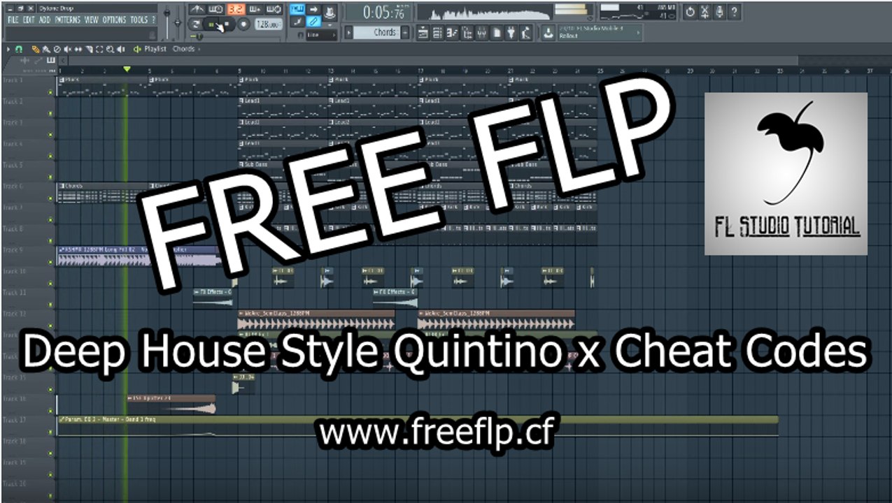 FREE FLP - Deep House Style Quintino x Cheat Codes | FL Studio Tutorial