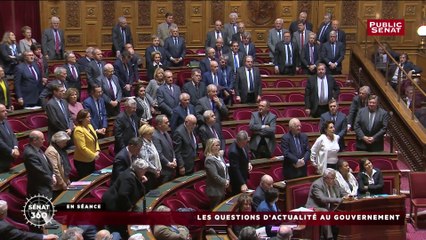 Les sénateurs de droite observent quelques instants de silence " au nom des victimes de Castro "