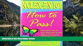 Buy Loretta Manning NCLEX-PN 101: How to Pass! Full Book Epub