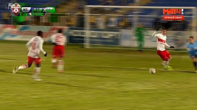 Yohan Mollo Penalty Goal HD - FK Krylya Sovetov Samara	1-0	Spartak Moscow 01.12.2016