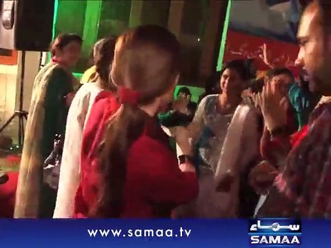 Sharmeela Farooqi Dancing To Welcome Bilawal Bhutto