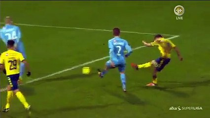 Randers - Brøndby IF 0-1 Christian Jakobsen Goal [30.11.2016]