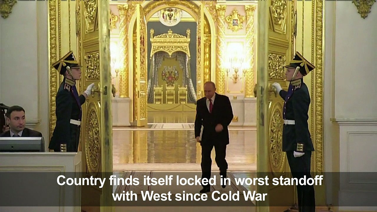 Putin says Russia not 'looking for enemies'