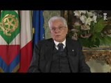 Roma - Saluto del Presidente Mattarella all'anteprima del film Robinù (30.11.16)