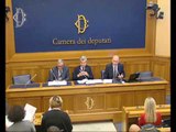 Roma -  Presentazione Istituto Inapp - Conferenza stampa di Cesare Damiano (30.11.16)