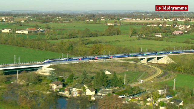 LGV Bretagne. Les premières images de la rame test
