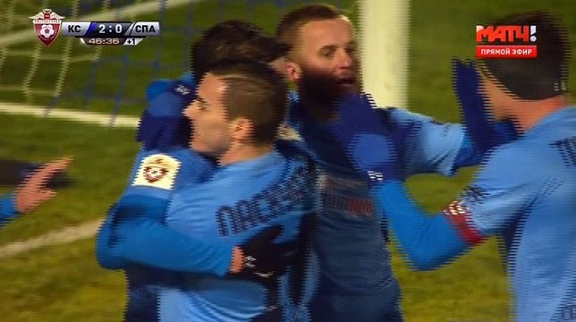 Sergey Tkachev Goal HD - FK Krylya Sovetov Samara	2-0	Spartak Moscow 01.12.2016