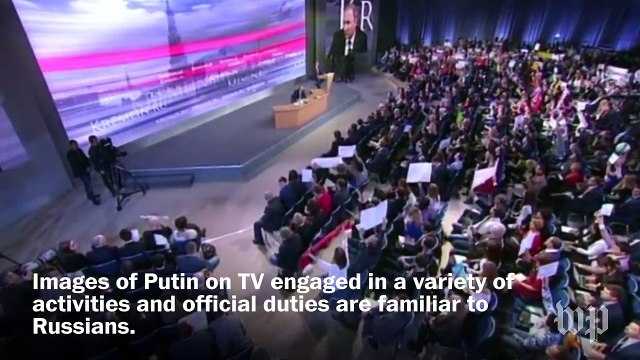Here are the personalities of Vladimir Putin that Russians see on TV
