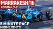 Marrakesh ePrix Race Highlights - Formula E