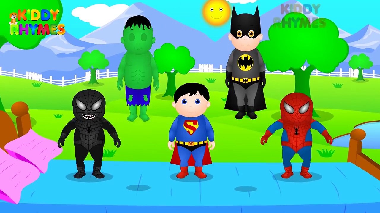 Finger Family (Spiderman Vs Gorilla )Finger Family(Hulk Vs Venom) Finger Family