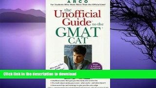 PDF ONLINE The Unofficial Guide to the Gmat Cat (Unofficial Test-Prep Guides) READ PDF BOOKS ONLINE