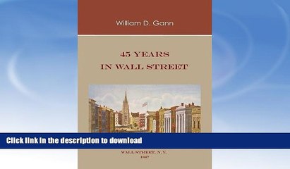 FAVORITE BOOK  45 Years in Wall Street FULL ONLINE