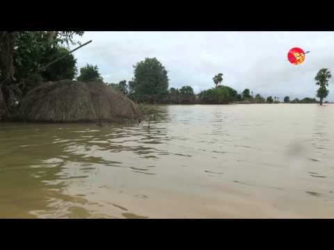Flooding in Sagaing Division’s Kawlin Township