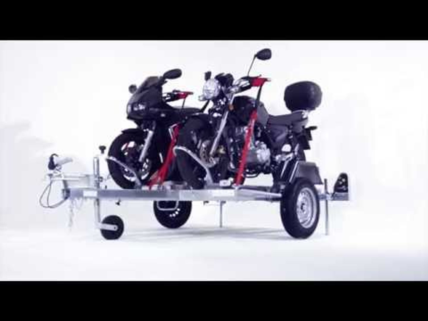 Remorque Erdé pour Transporter (moto, scooter, quad...) sur Feuvert.fr ! -  Vidéo Dailymotion