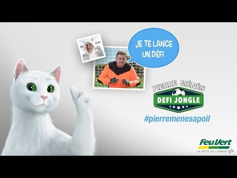 Le Défi Jongle de Pierre Ménès - Feu Vert (Février 2016)