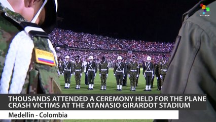 Colombians Mourn for Dead in Plane Crash