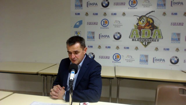 Conférence de Presse - Mickaël Hay (ADA Blois vs Saint-Quentin)