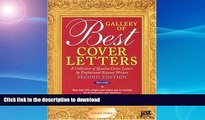 FAVORIT BOOK Gallery of Best Cover Letters: A Collection of Quality Cover Letters by Professional