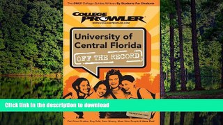 FAVORIT BOOK University of Central Florida (UCF): Off the Record - College Prowler (College