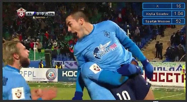 Cristian Pasquato Goal HD - FK Krylya Sovetov Samara 3-0 Spartak Moscow 01.12.2016