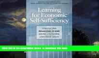 Pre Order Learning for Economic Self-Sufficiency: Constructing Pedagogies of Hope Among