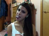 This girl manages to dance his tongue