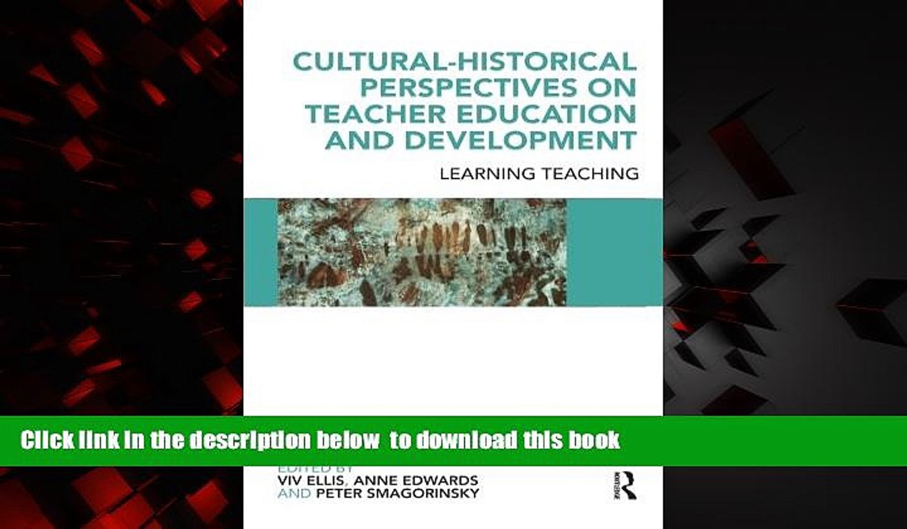 ⁣Audiobook Cultural-Historical Perspectives on Teacher Education and Development: Learning