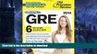 FAVORIT BOOK Cracking the GRE with 6 Practice Tests   DVD, 2014 Edition (Graduate School Test