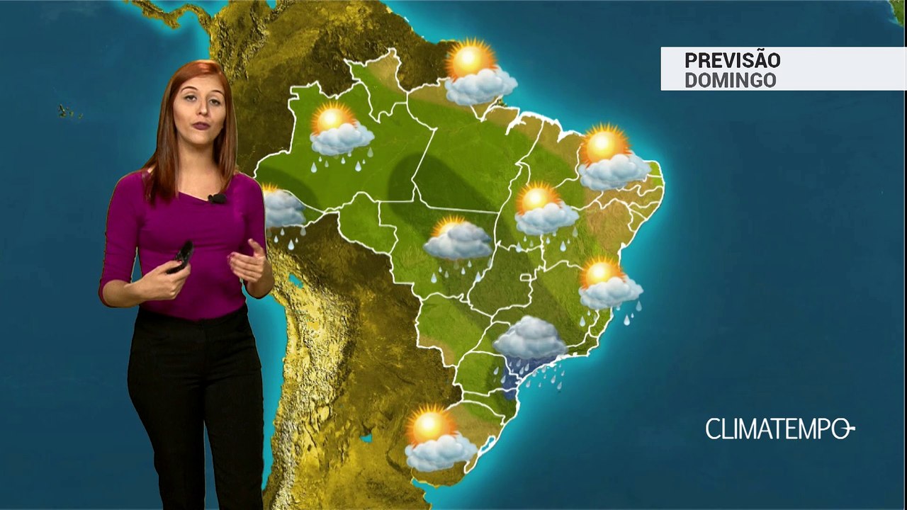 Previsão Brasil - Muita instabilidade no país
