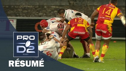 PRO D2 - Résumé Biarritz-Perpignan: 22-19 - J13 - Saison 2016/2017