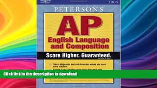 FAVORIT BOOK AP English Language   Comp 1e (Peterson s Master the AP English Language