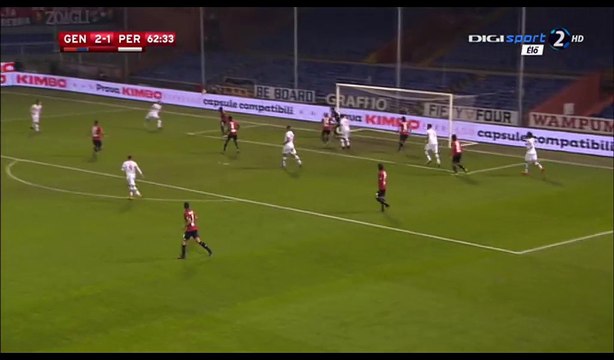 Jean Armel Drole Goal HD - Genoa 2-2 Perugia - 01.12.2016