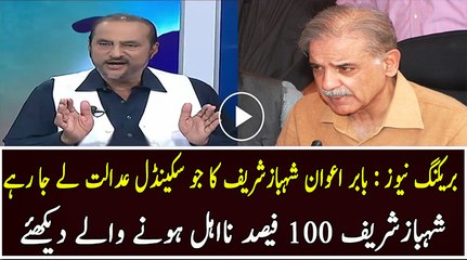 What Babar Awan Is Doing Against Shahbaz Sharif