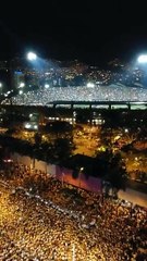 Así fue el homenaje que le hicieron al Chapecoense en el estadio del Atlético Nacional