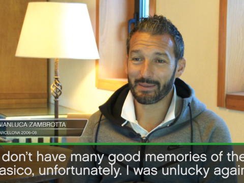 FOOTBALL: Exclusive Interview: Zambrotta recalls classic Classicos