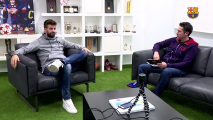 Gerard Piqué comparteix la il·lusió del seu 25è Clàssic amb els fans de Facebook