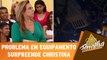 Equipamento entra em pane e Christina tem reação surpreendente!