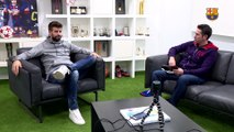 Gerard Piqué speaks about his 25th Clásico with Facebook fans