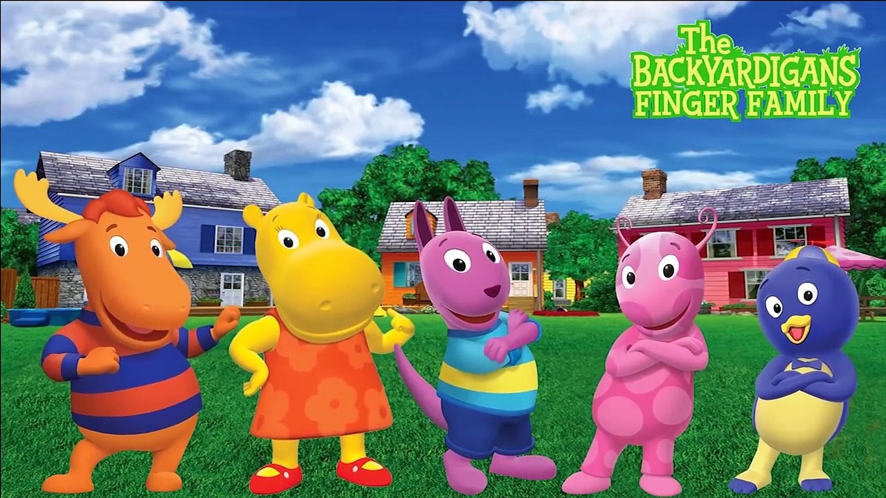 The Backyardigans Finger Family / Daddy Finger / Nursery Rhymes