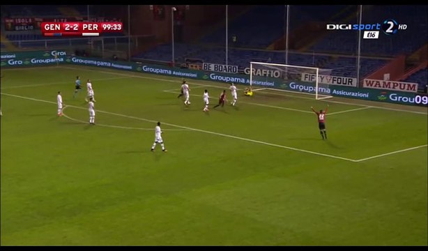 Goran Pandev Goal HD - Genoa 3-2 Perugia - 01.12.2016