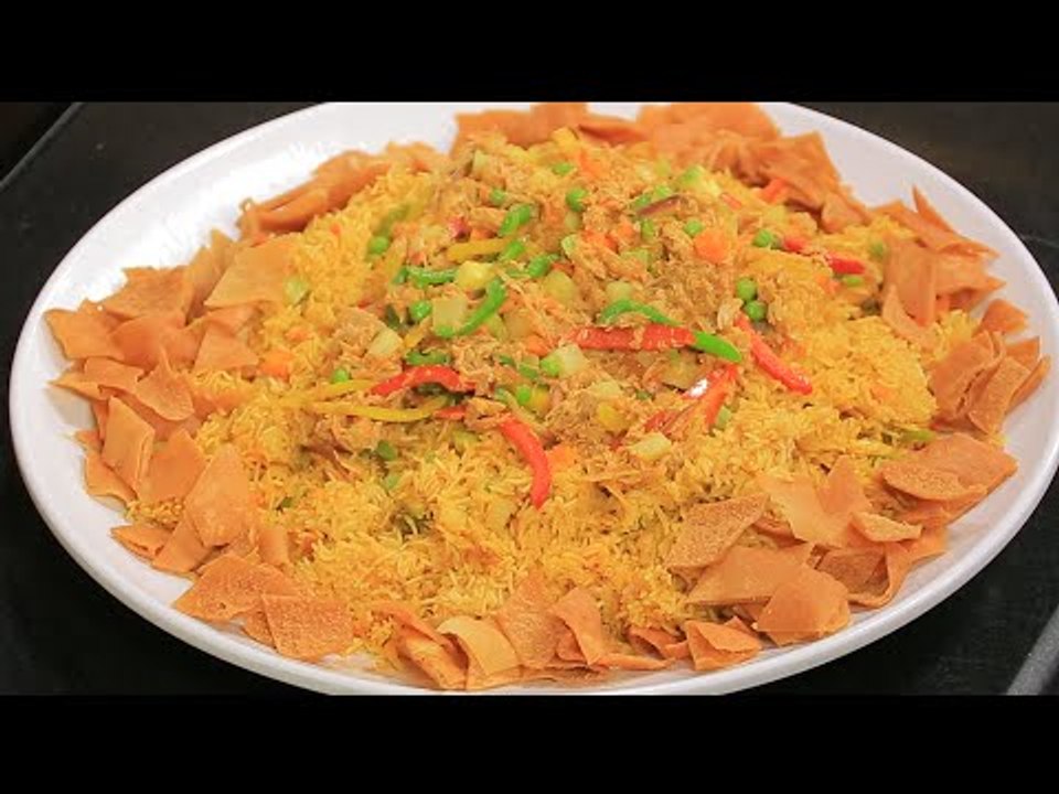 أرز بالتونة والخضار | غادة جميل