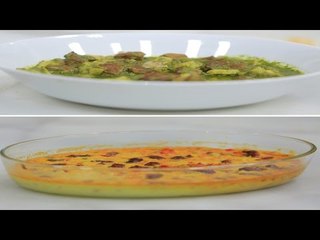 قلقاس باللحمة - أومليت بالسجق و الفلفل الألوان | على قد الإيد حلقة كاملة