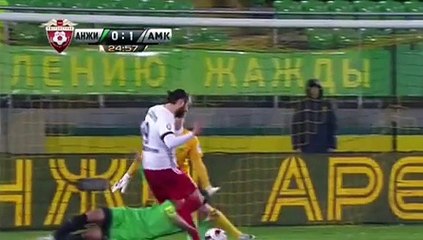 АНЖИ - АМКАР 3:1 ОБЗОР МАТЧА. 01.12.2016