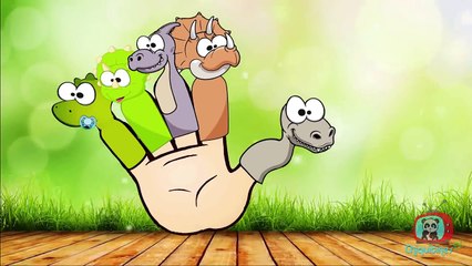 Familia de Dedos con Dinosaurios - Canción Infantil - Finger Family en español